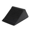 Heavy Duty Rubber Wheel Chock 4.92x2.95x2.36in Portable Tire Block for Car Travel Trailers RV Truck