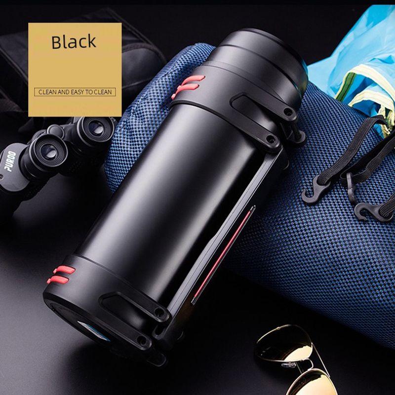 304 Stainless Steel Thermos Large Capacity Thermos Cup Outdoor Household Hot Water Bottle Kettle Car Travel Pot