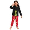 Children's  Boys And Girls Thin Two-piece  Long-sleeved Pants Two-piece
