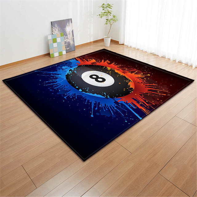 Украшение дома ковер для гостиной 3d принт узор мальчик спальня украшение комнаты баскетбол детская комната игра кухонный ковер