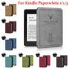 Funda 6 Inch E-Reader Smart Case PU Leather Folio Cover for Kindle Paperwhite 1/2/3 Home Office
