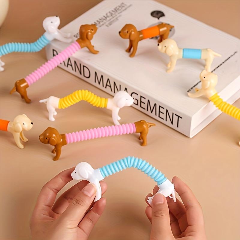 24pcs Stretchable Dog Toy Set, Shaped As Desired Perfect for Kids' Gifts, Classroom Prizes Party Favor Fillers