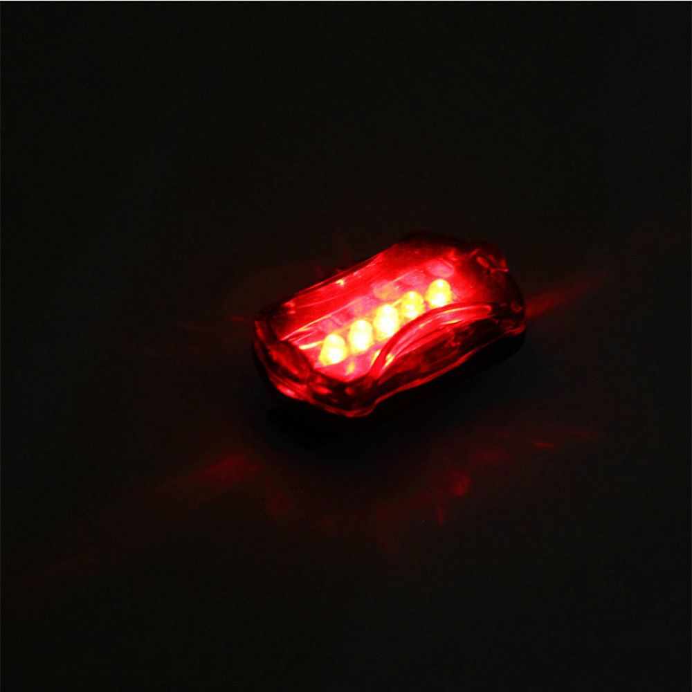 Bicycle Safety Light Bike Front Head Light Head Tail Light Bicycle Flashlight 5 LED