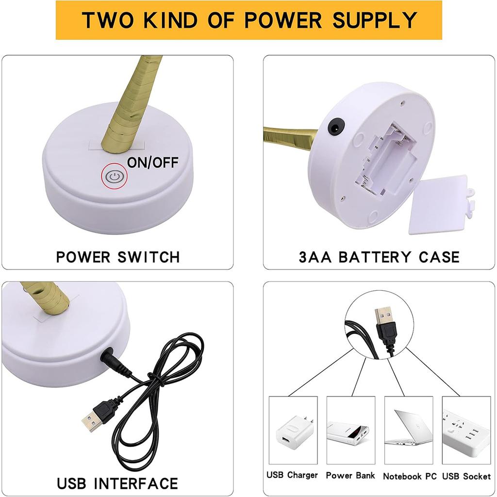 36/72/108 Светодиодная лампа-бонсай, настольная USB-лампа для комнаты, ночник с 8 режимами, проволочная лампа для спальни, настольная лампа, ночник с переключателем, рождественские DIY-огни