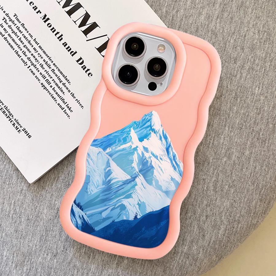 Зимний Снег Веселого Рождества Мягкий Чехол для Телефона для iPhone 15 Plus 14 16 Pro Max 11 XR 12 8 17 Air 13