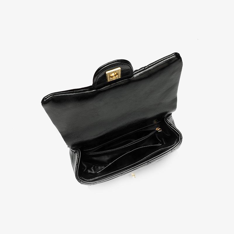 2026 Diamond Lattice Chain Bag: Women's Stylish Small Square Makeup Box & Shoulder Bag