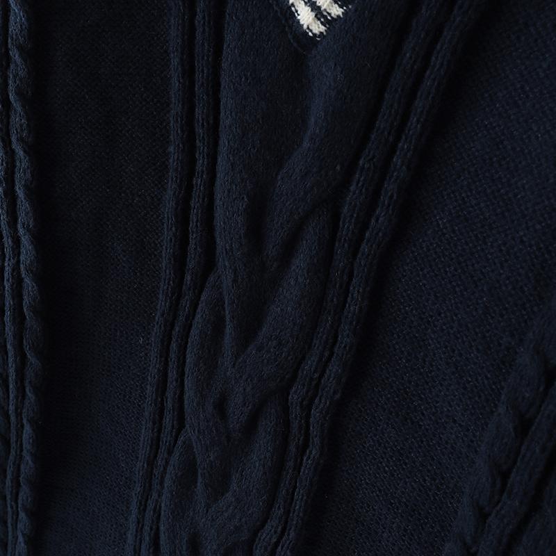 VONDA Women Autumn Warm V-Neck Long Sleeve Knitted Pullover Sweaters