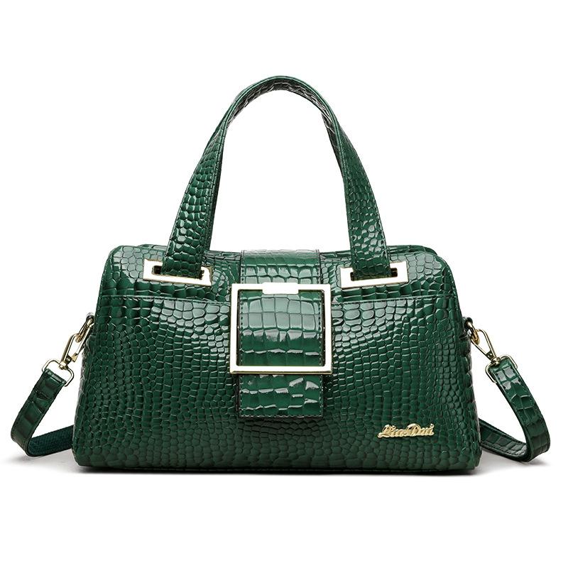 Женская сумка среднего возраста, простая атмосфера, сумка через плечо, модная портативная сумка для мам