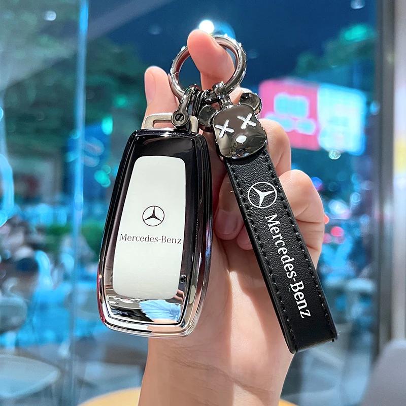 VFO1 Чехол-защитная оболочка для корпуса автомобильного ключа для Mercedes Benz A C E S G Class GLC CLE CLA W177 W205 W213 W222 X167 AMG Аксессуары