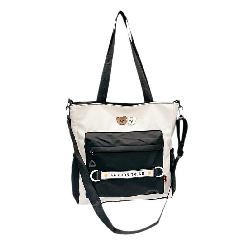 Новая портативная наплечная сумка, школьный рюкзак для студентов большой вместимости, косметичка, повседневный универсальный рюкзак для поездок на работу, сумка-мессенджер.