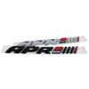 txbng3 3d ABS Logo APR Emblem Letters Car Trunk Badge Decal APR Sticker Accessories