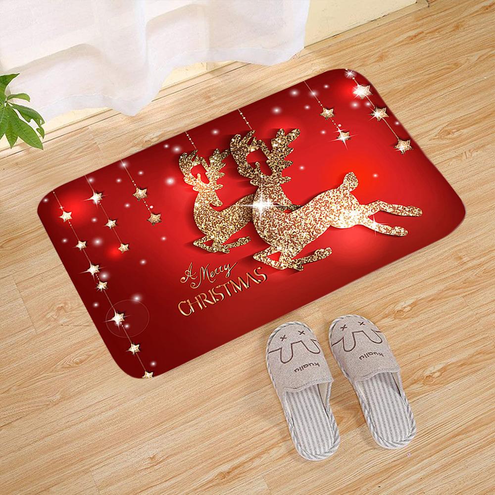Christmas Doormat Santa Claus Carpet Merry Christmas Decorations For Home 2025 Xmas Navidad Natal Xmas Gifts Happy New Year 2026
