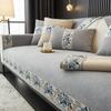 New Chinese Style Premium Sofa Cushion Four Season Universal Anti Slip Chenille Seat Cushion High End Combination Sofa Cover Cloth