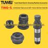 Tuwei Electric Grooving Machine TWG-5 with 8" Knurling Wheel & Upper Pressure Roller Guide