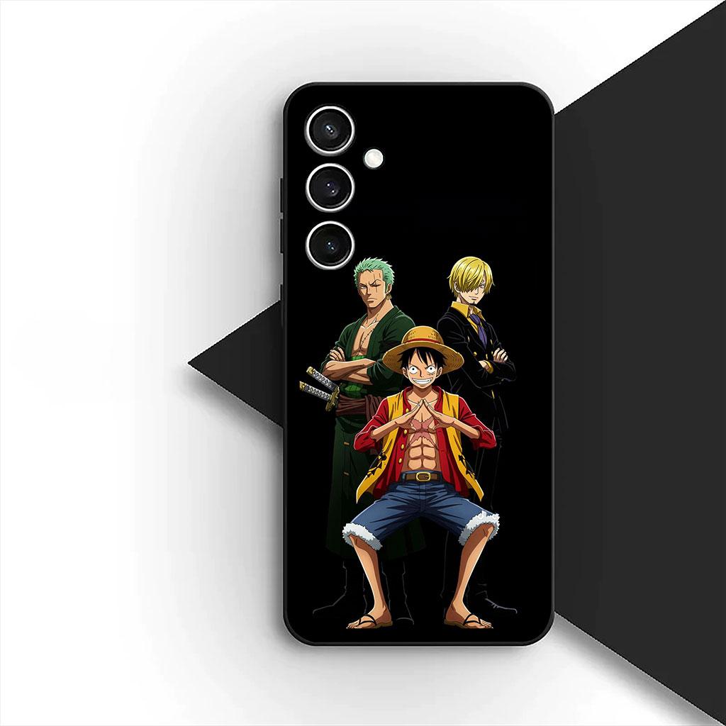 Phone Cover for Motorola Moto G86 G57 E14 E15 G14 G34 G35 G84 G24 A54 G15 Power E22 Case Sanji Roronoa Zoro One Pieces Luffy