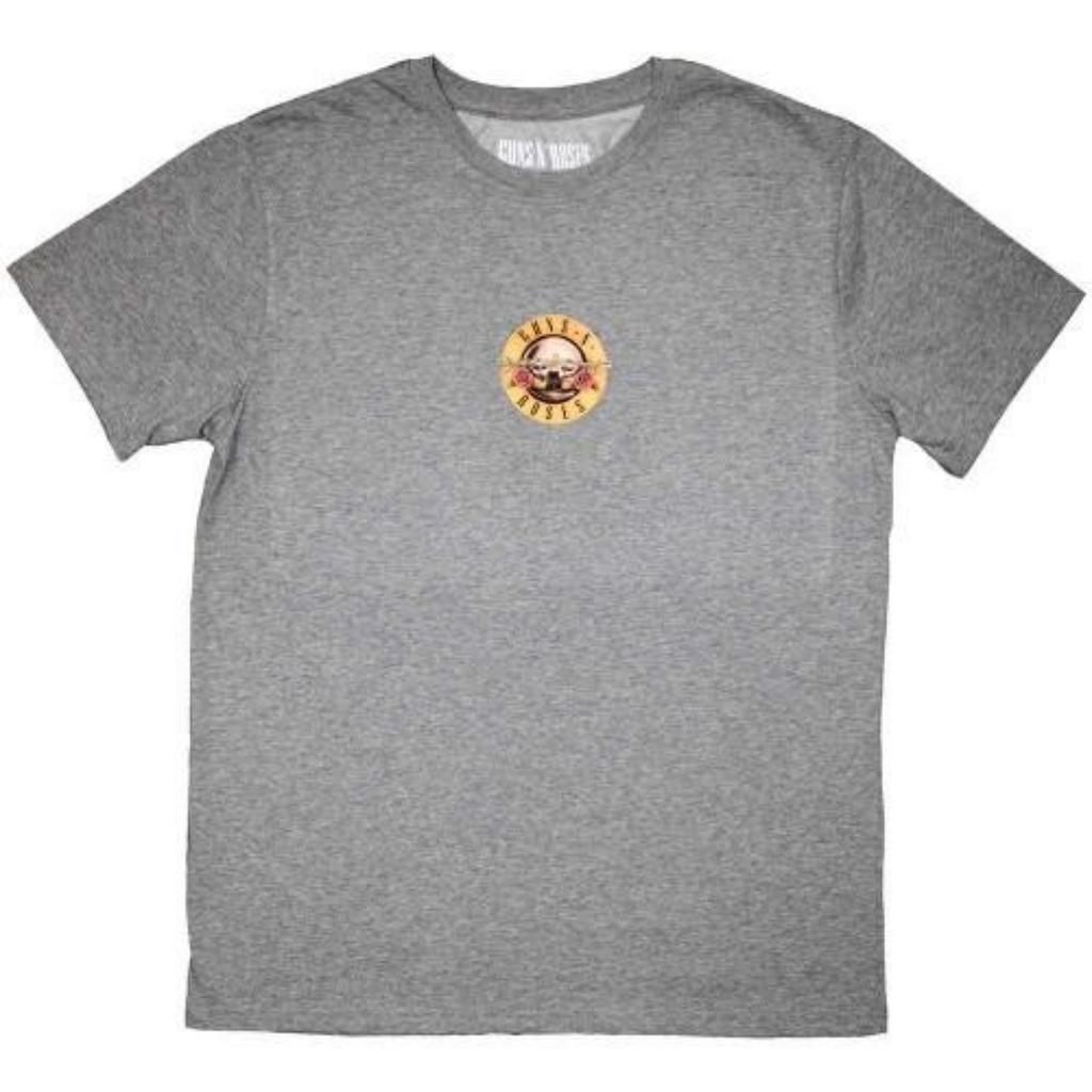 Guns N Roses Unisex Adult Mini Circle Logo T-Shirt