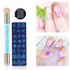 Nail Printing Plate Seal Scraper Sponge Silica Gel Inkling Pen Set Tool