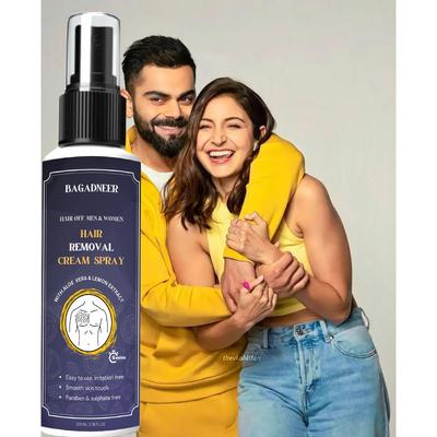 Крем для удаления волос для мужчин и женщин | Безболезненный крем для удаления волос на теле для спины, груди, ног, рук, подмышек и интимных зон | 100 мл
