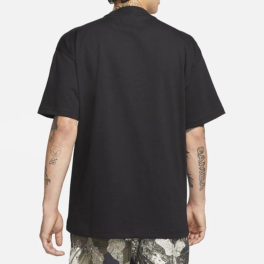 Nike ACG Collection, однотонная спортивная футболка свободного покроя с короткими рукавами, мужские топы, черный DQ1816-011
