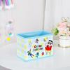 Cute Pajamas Crayon Shin Chan Shiro Striped Pattern Foldable Desktop Storage Box For Toys And Accessories