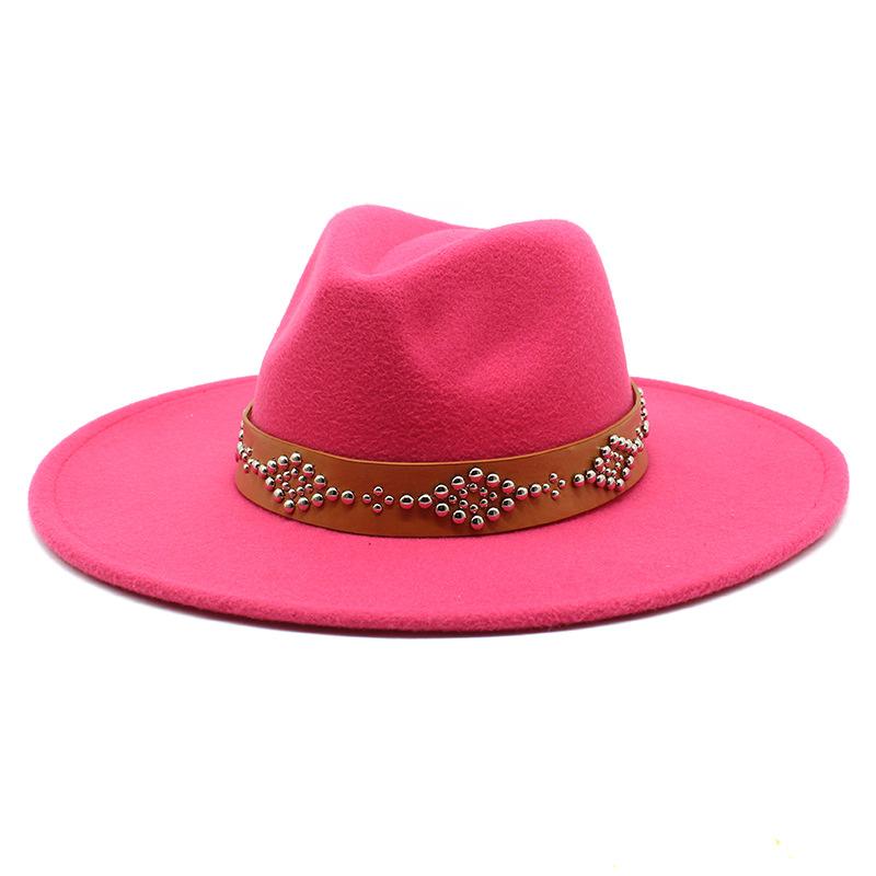 2022 шляпа Федора для женщин, шерстяная фетровая шляпа в стиле ретро, ​​джазовая шляпа с широкими полями 9,5 см, церковная свадебная шляпа, уличная модная черная кепка под платье