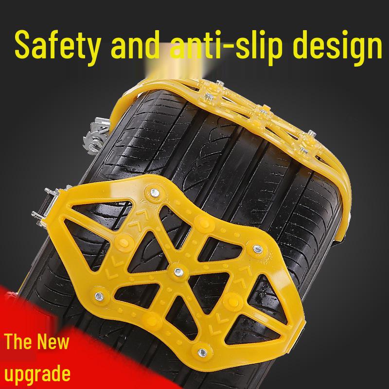 Universal Car Tire Anti-Skid Snow and Mud Chain with Buckle