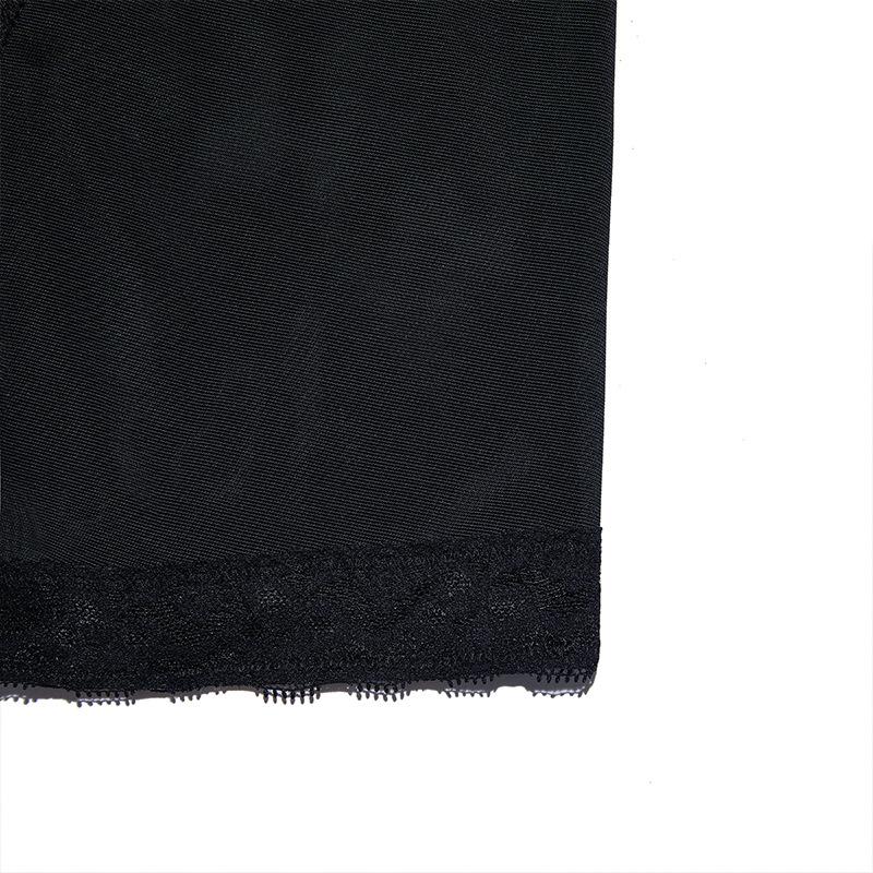 High Waist Buckle Mesh Tummy Control Butt Lift Shapewear Pants