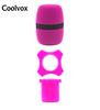 Coolvox 1Set Microphone Foam Windscreen and Wireless Microphone KTV Silicon Anti-Roll Device Ring Universal Square Non-Slip Circle for BBS MIC