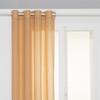 "Paxta" Fluid and Light Voile Curtain 135 X 240 Cm Atmosphera - Yellow