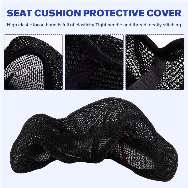 Durable-Motorcycle Breathable Mesh Seat Cover For Guerrilla 450 2024 2025 2026 Sun Protection Water-Resistant Cooling Cushion