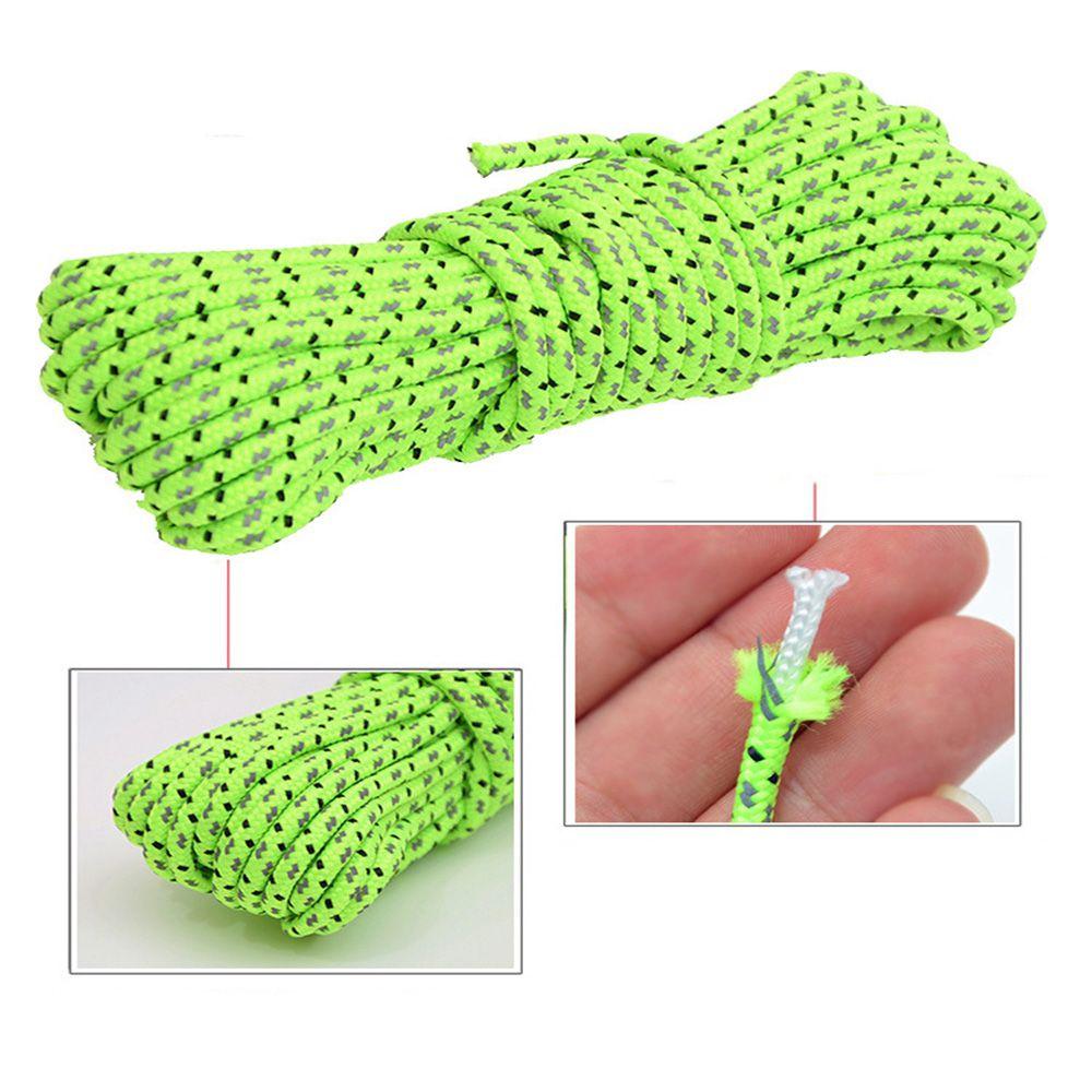 Nylon Tent Accessories Reflective Rescue Ropes Umbrella Paracord Tent Rope Tents Line Cord