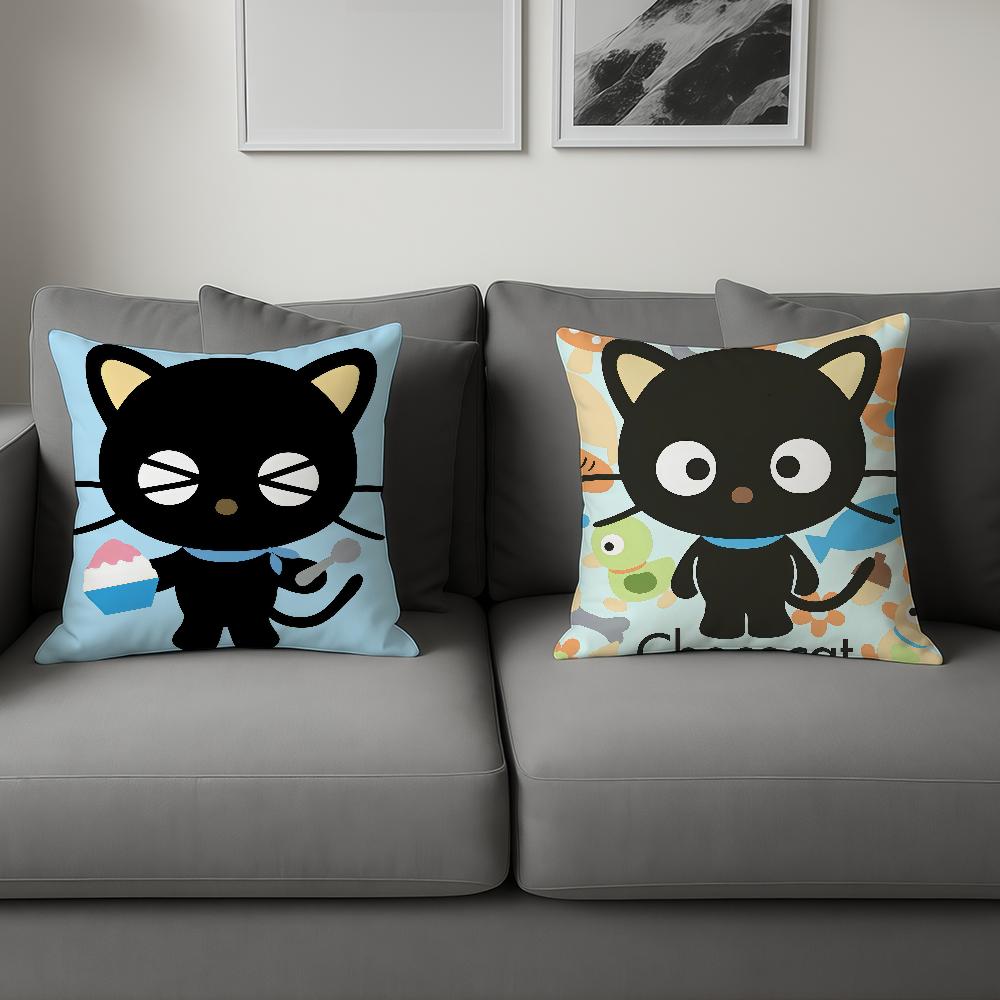 Милый мультяшный арт Чиби Кот C-Chococat Sro Комфорт Мягкий Подушка для дома Наволочка для дивана Гостиной Кровати Домашний декор Защитные чехлы