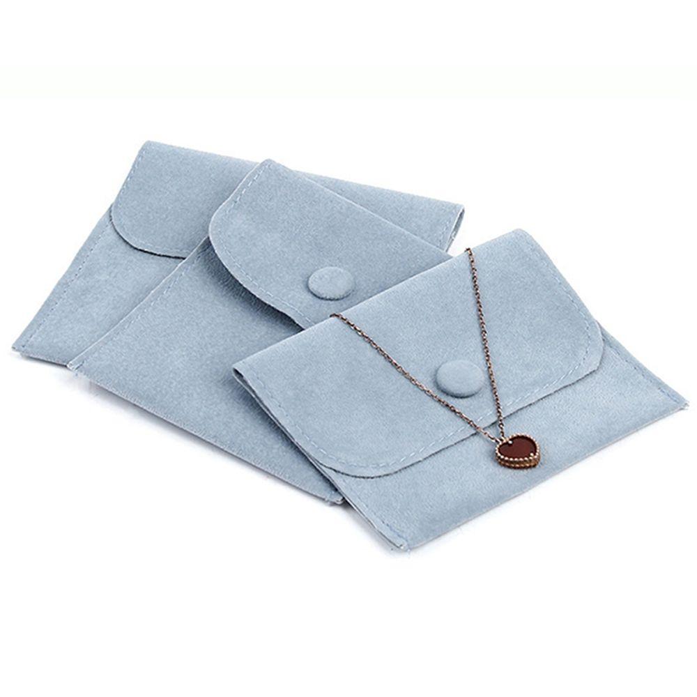 Necklace Pouches Earring Storage Botton Jewelry Bags Gift Packaging Packaging Bags Velvet Pouch
