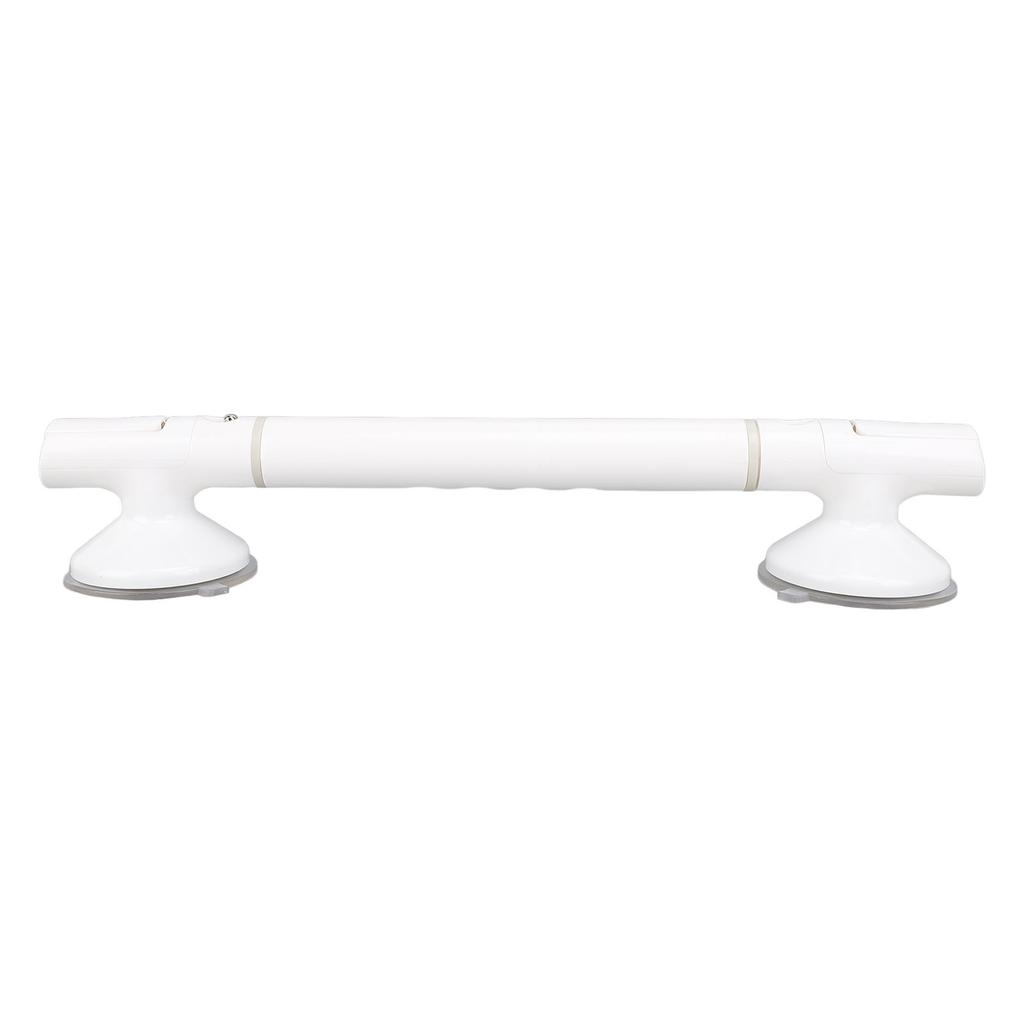 17.72in Shower Grab Bar Non Slip Suction Cup Shower Handle No Drilling Bathroom Security Bar for The Elderly Pregnant Women Children