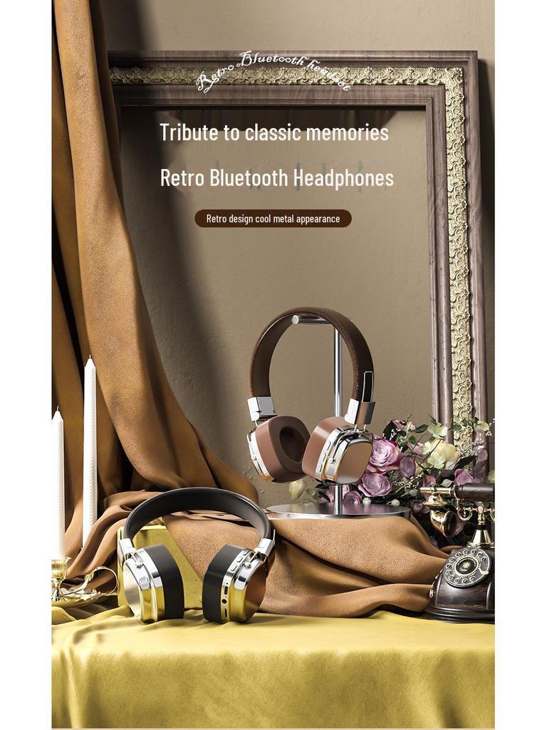 Гарнитура Bluetooth 5.3 SMY-63: Конструкция с креплением на голове и мощными басами для телефонов и компьютеров