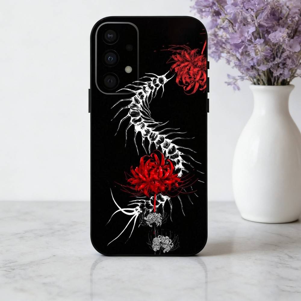 G-Ghoul R-Красный Паук Токио Чехол для Телефона Для Samsung Galaxy A73,A72,A71,A70,A53,A52,A51,Другие Мягкий Черный Корпус