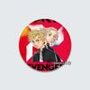 32/44/58mm Tokyo Revengers Brooch On Backpack Handmade Round Badges Anime Icon Badges for Clothes Hat Gifts Lapel Pins Accessories