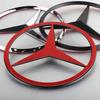 xmfk4 70mm 3D Metal Car Engine Badge Hood Emblem Decor Sticker For Mercede Benz S320 W164 W203 W204 W168 C180 E320 A200 CLA CLK CLS ML