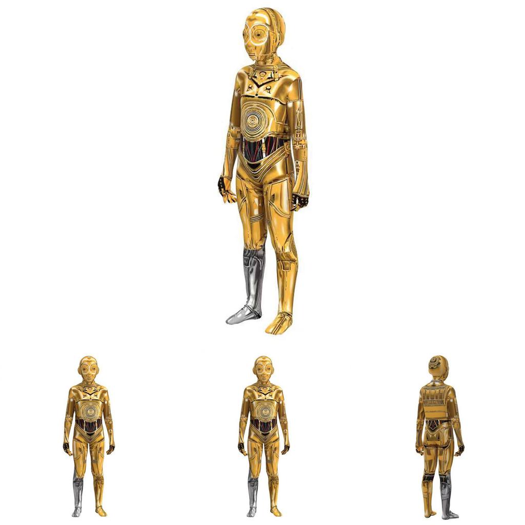 With Costume Robot Printed Design For Halloween Teen And Wear Adult