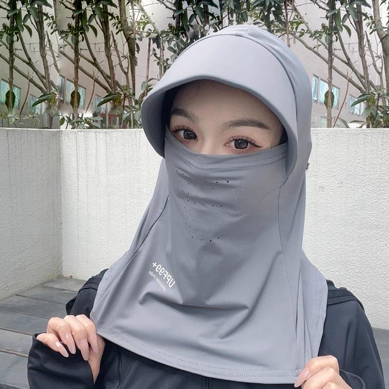 Дышащая маска для лица, летняя балаклава, защита от солнца, длинная шея, мужская, женская, для езды на велосипеде, мотоцикле, рыбалки, катания на лыжах, маска для лица