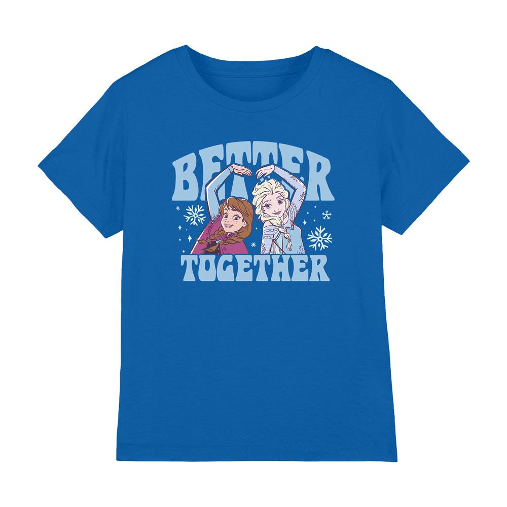Frozen Childrens/Kids Better Together Anna And Elsa T-Shirt