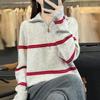 Women Sweater 100% Wool TIDENOVEL Turtleneck Knit Pullover Turn-down Collar Thick Winter Jumpers Female Knit Tops