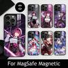 Чехол для телефона H-Honkai S-Star R-Rail для iPhone 17, 16, 15, 14, 13, 12, 11 Plus, Pro, магнитный с Magsafe, беспроводная зарядка