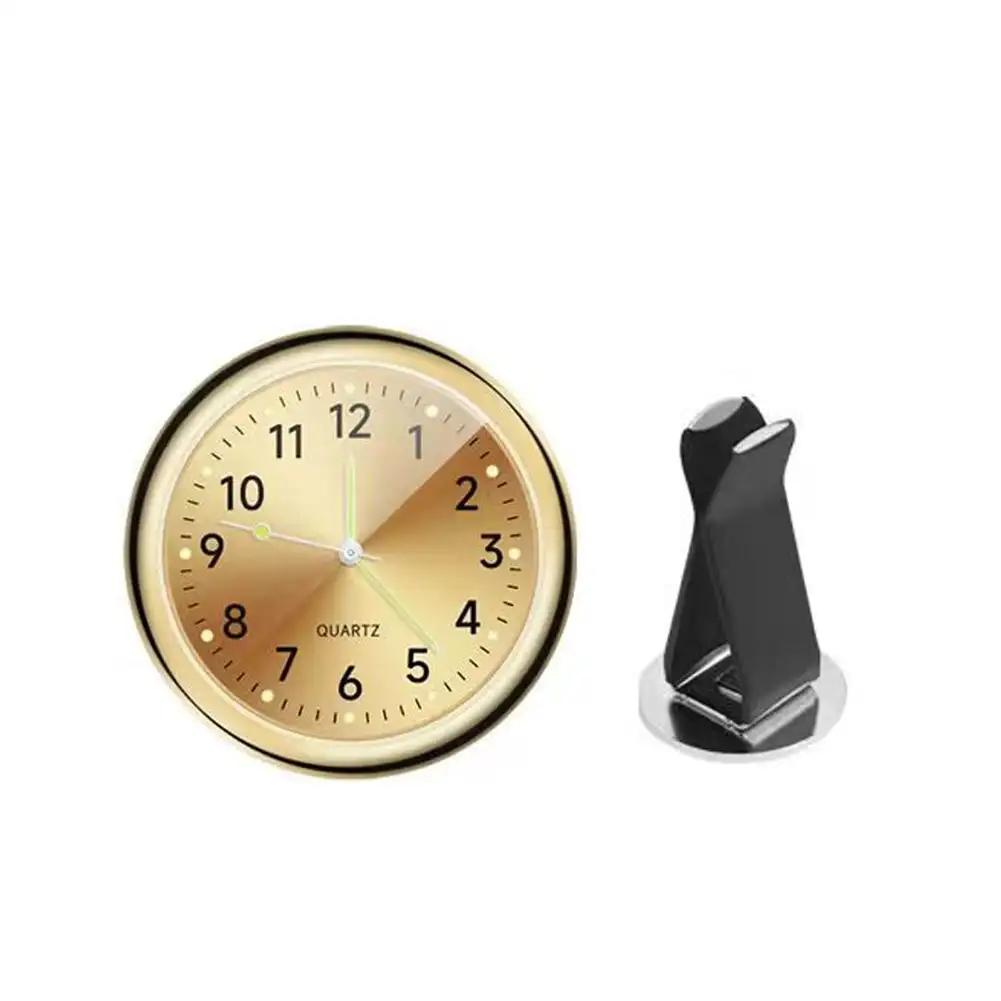 Светящиеся автомобильные кварцевые часы для воздуховодов, термометры и гигрометры для автомобилей, украшения, аксессуары для украшений