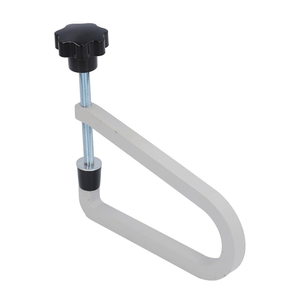 Classical Guitar Bridge Clamp Cast Steel U Shape Bridge Repair Maintenance Tool for Luthier Guitarist R257 Grey