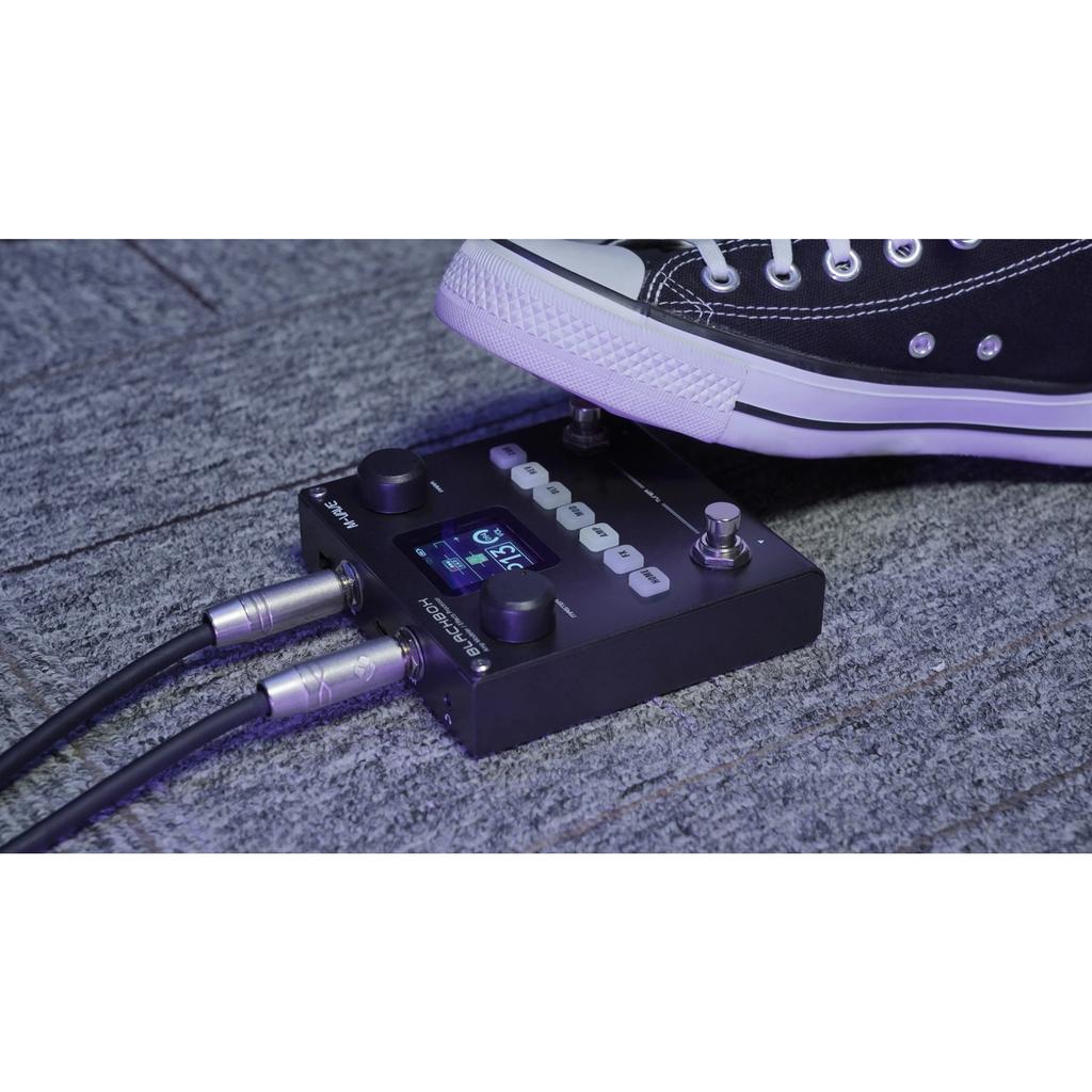 Blackbox Моделировщик гитарного/басового усилителя Процессор мультиэффектов Перезаряжаемый для электрогитары Бас-гитары