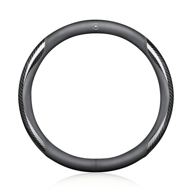 Carbon Fiber Car Steering Wheel Cover Car Accessories For Opel Crossland Crossland-X Mokka Combo Cascada Monza