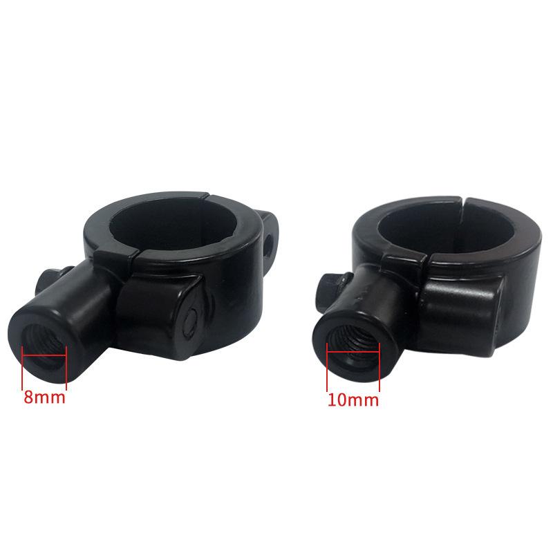 Motorcycle Mirror Mount 1PC M8 M10 22mm 25mm Modification Rearview Mirror Seat Moto Mirror Bracket Adapter Handlebar Bracket