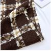 Autumn and Winter Plaid Scarf Women's New Imitation Cashmere Warm Scarf Men's Fashion Shawl Fashion Accessory for Casual Outings & Cold Weather