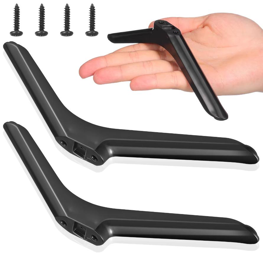 TV Stand Legs With Screws TV FeetBase Replacement Legs Stand Televisions Table Tabletop Mount Pedestal Foot For 32inch Smart Tvs